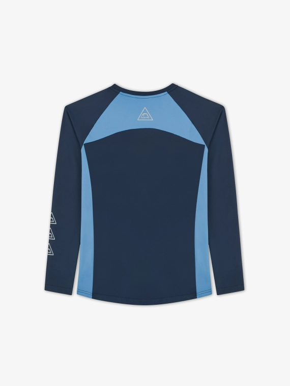 MANTO technical longsleeve LOGOTYPE navy blue