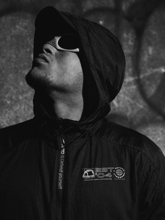 MANTO jacket CLAIM schwarz