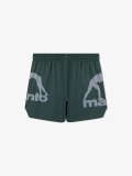 MANTO fight shorts LOGO DUAL green