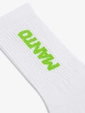 MANTO Socken LOGOTYPE 25 weiss