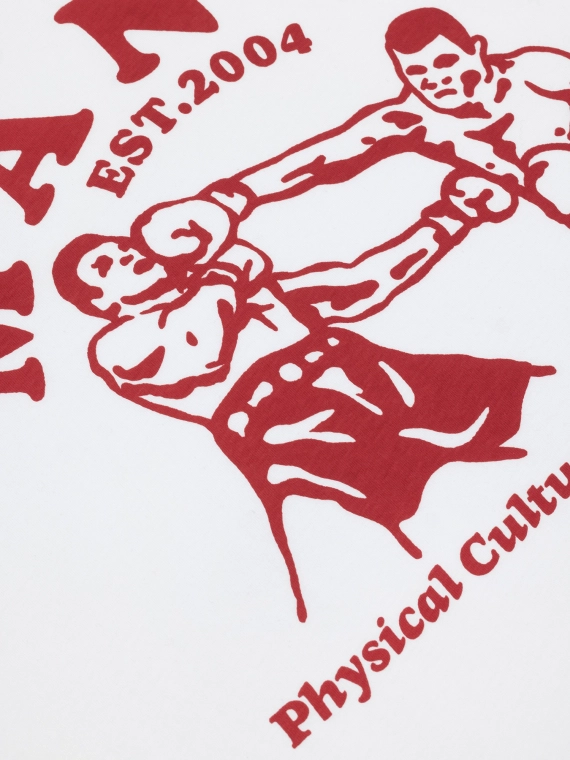 MANTO t-shirt BOXEO white