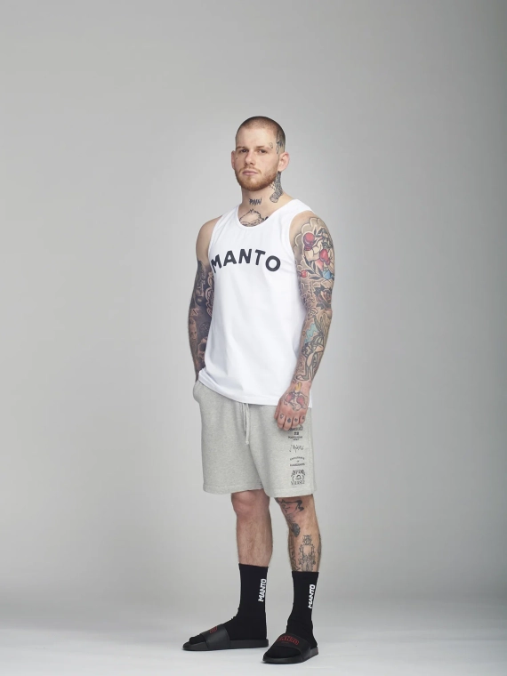 MANTO Muskelshirt ENDURANCE weiss