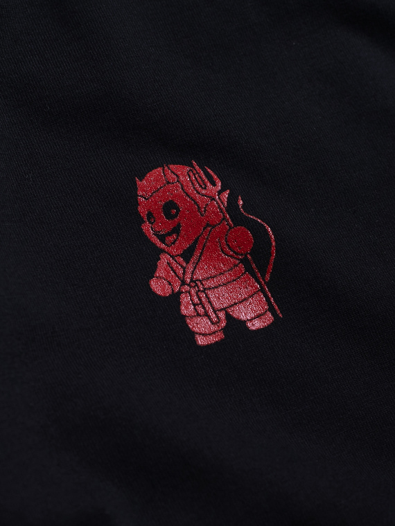 MANTO t-shirt  HELL black
