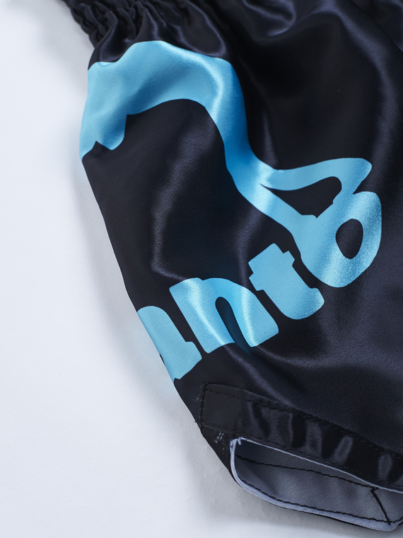 MANTO shorts MUAY THAI DUAL black - blue