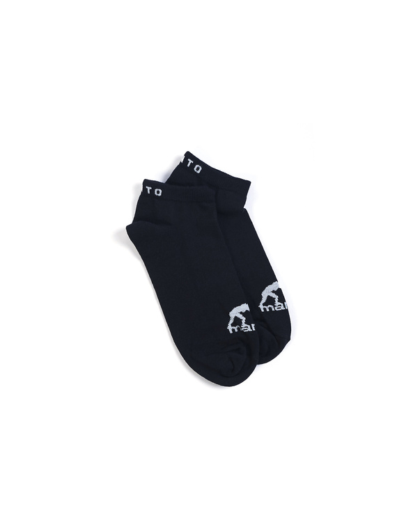 MANTO Socken LOGO schwarz