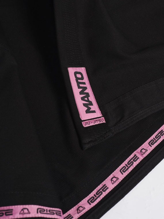 MANTO "RISE 2.0" BJJ GI schwarz-rosa