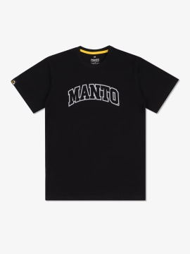 MANTO t-shirt VARSITY 25 schwarz onyx