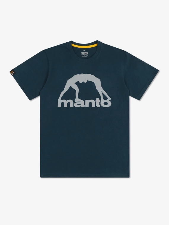 MANTO t-shirt VIBE 25 navy blue-grey