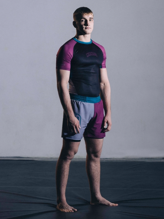 MANTO fight shorts VARSITY multicolor