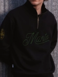 MANTO sweatshirt ONE schwarz