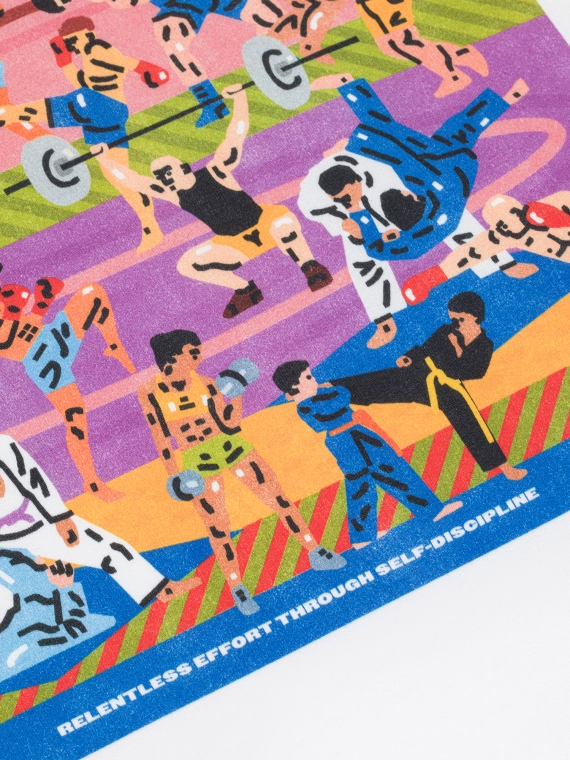 MANTO t-shirt GYM 3.0 weiss