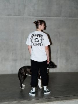 MANTO t-shirt DEFEND 25 white