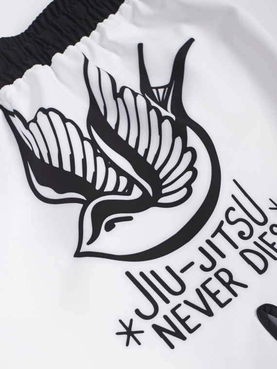 MANTO fight shorts MIKO white
