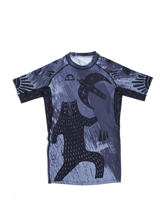 MANTO rashguard LIVINGS grau