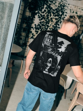 MANTO t-shirt RESOLVE black