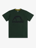 MANTO t-shirt VIBE 25 dunkelgrun-schwarz