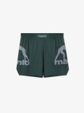MANTO fight shorts LOGO DUAL green