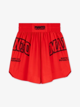 MANTO boxing trunks VARSITY red