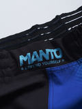 MANTO fight shorts ATOMIC blue
