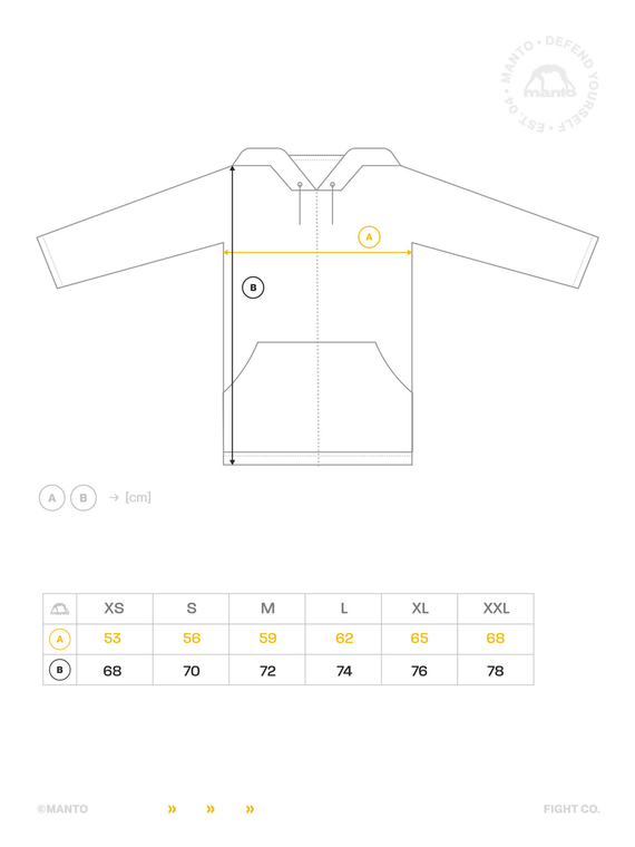MANTO hoodie FIGHT COMPANY heather gray