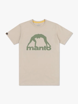 MANTO t-shirt VIBE 25 beige-khaki