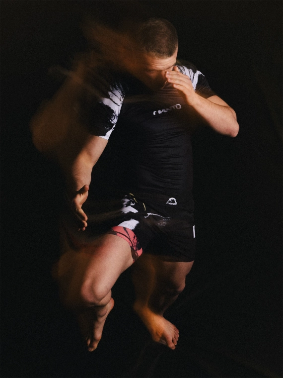 MANTO fight shorts ANGELS