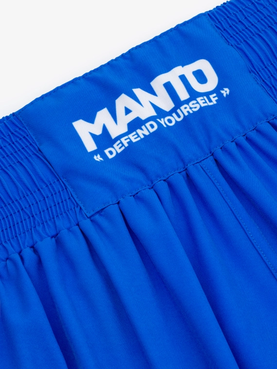MANTO boxing trunks VARSITY blau