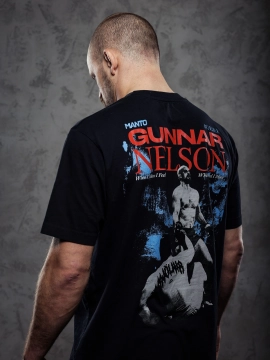 MANTO t-shirt GUNNAR  black