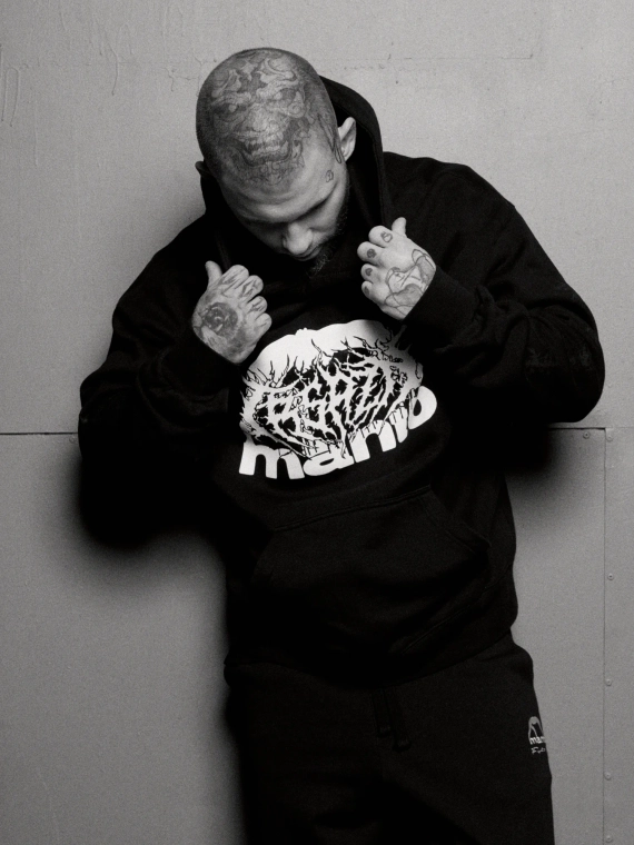 MANTO hoodie TREASURE ZONE OVERSIZE