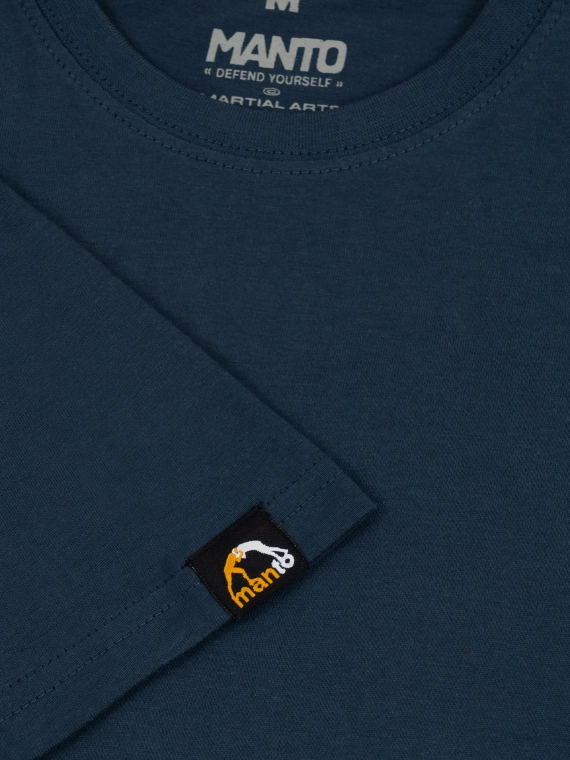 MANTO t-shirt SUPPLY navy blue