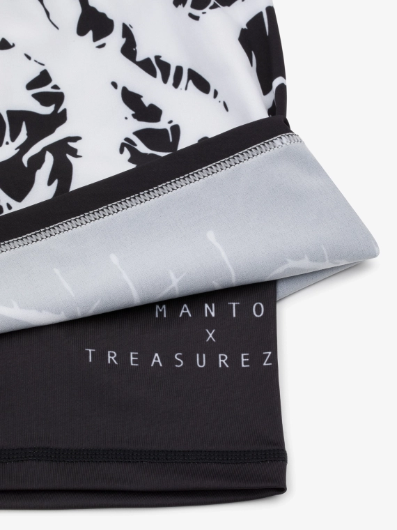 MANTO fight shorts TREASURE ZONE black