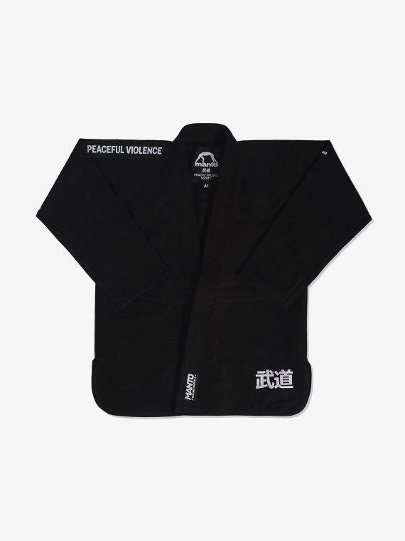 MANTO "SOCIETY" BJJ GI schwarz 