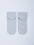 MANTO ankle socks LOGO gray