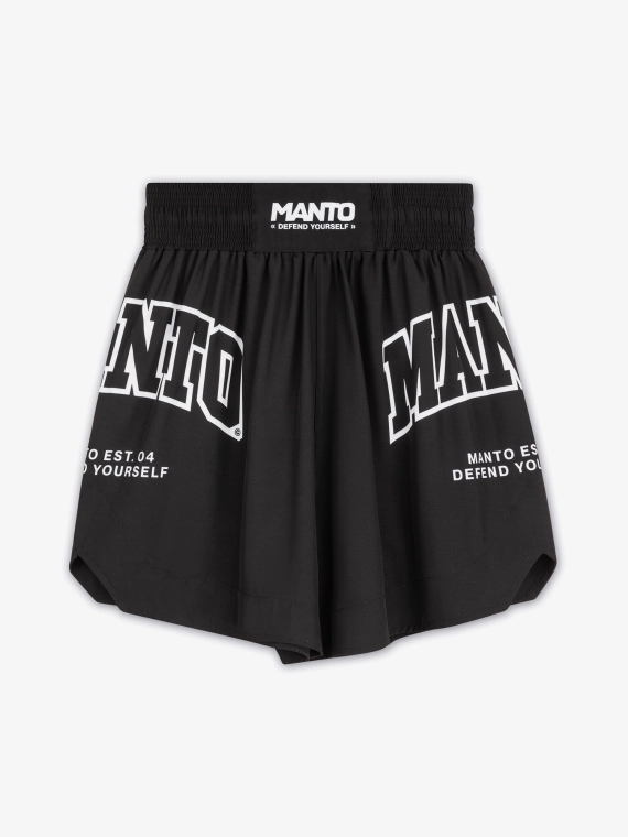 MANTO boxing trunks VARSITY schwarz 