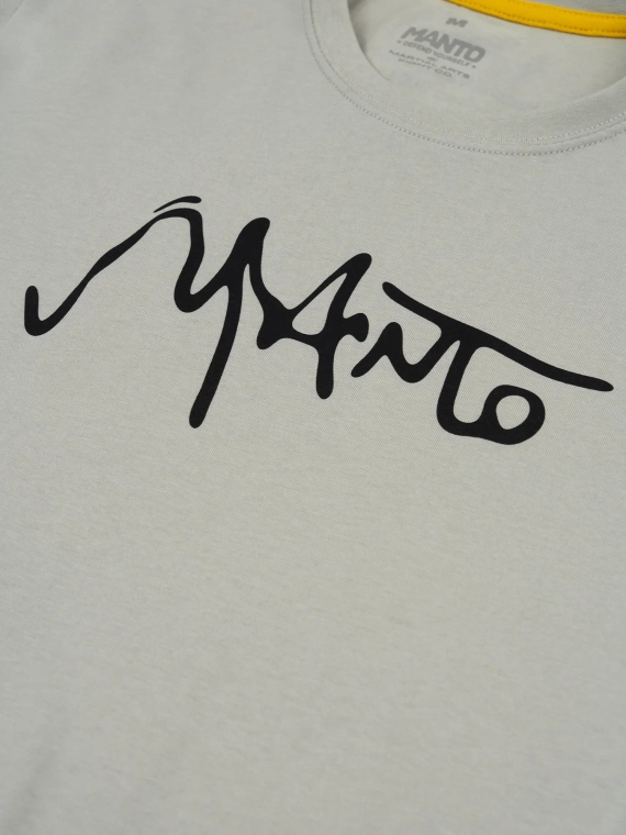 MANTO t-shirt INK light gray 