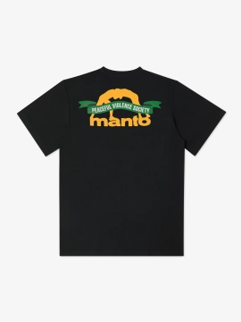 MANTO t-shirt RIBBON black