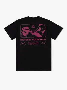 MANTO t-shirt KICKER schwarz