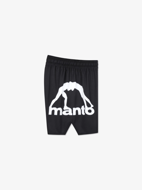 MANTO fight shorts LOGO DUAL black