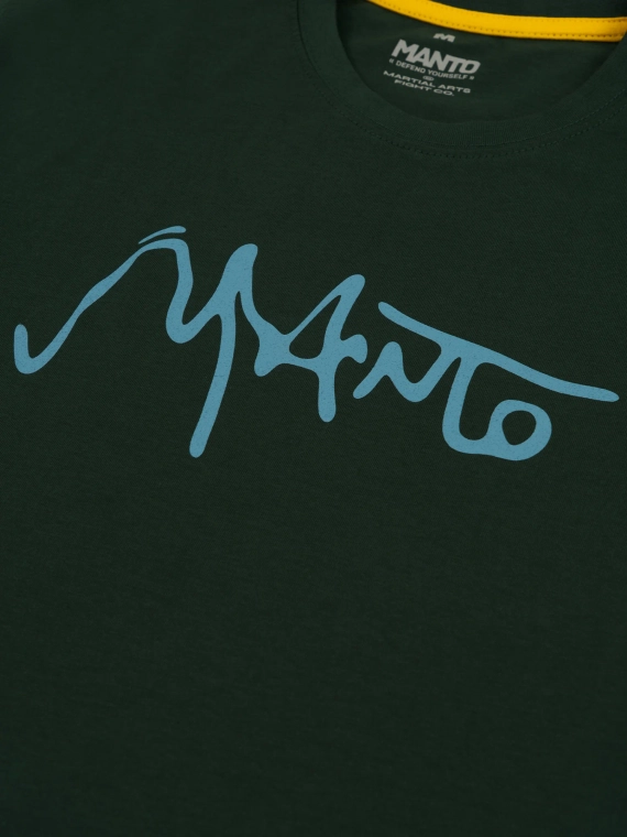 MANTO t-shirt INK pine green
