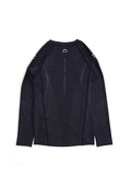 MANTO long sleeve rashguard FLOW black