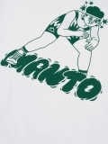MANTO t-shirt LUTEK WRESTLER white