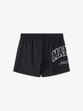 MANTO fight shorts VARSITY schwarz