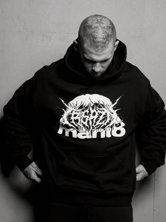 MANTO hoodie TREASURE ZONE OVERSIZE