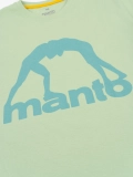 MANTO t-shirt VIBE 25 mint green-azure 