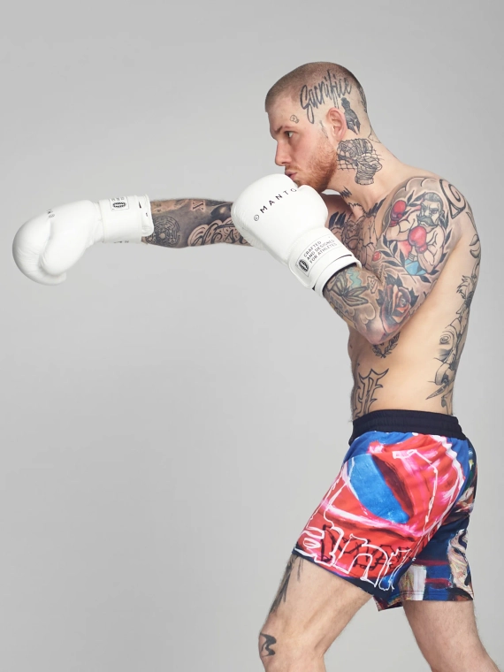 MANTO Boxing Gloves IMPACT+ white