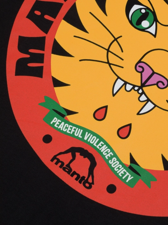 MANTO t-shirt WORLDWILD black 