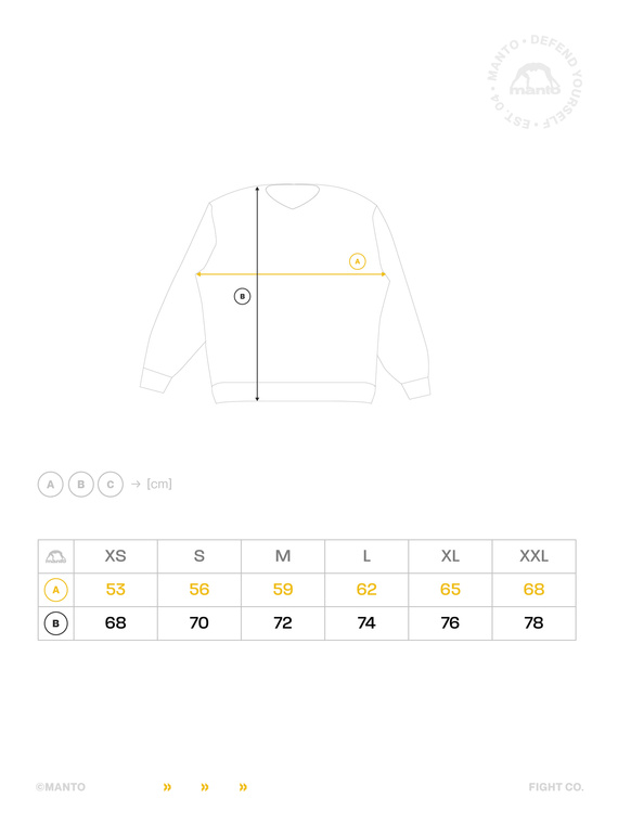 MANTO crewneck SOCIETY  schwarz