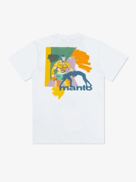 MANTO t-shirt LUCHADOR white