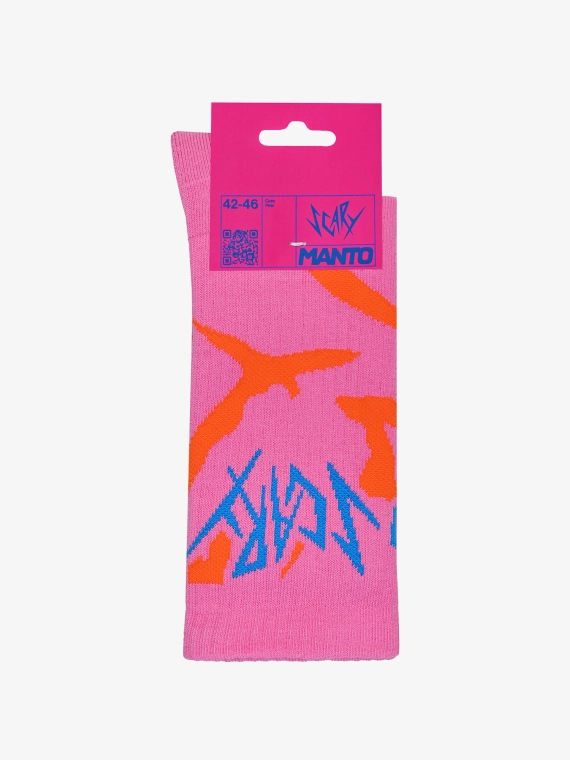 MANTO socks CORE pink