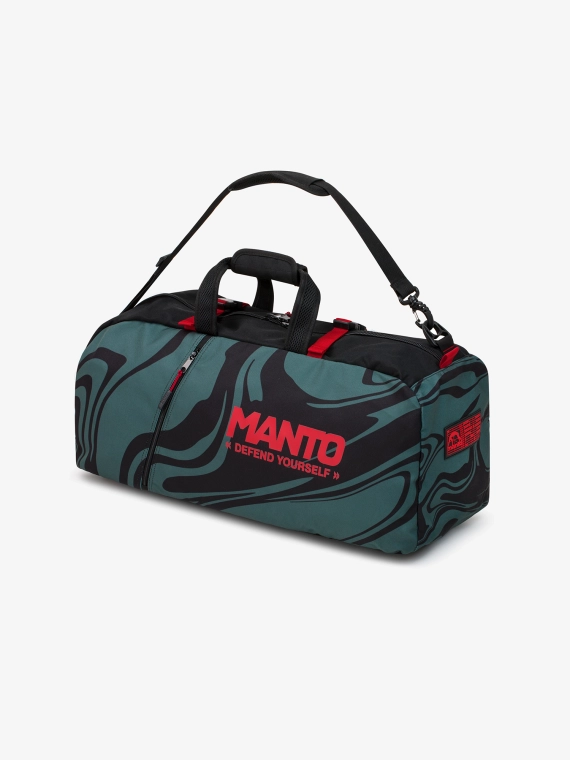 MANTO sports bag / backpack GRID green